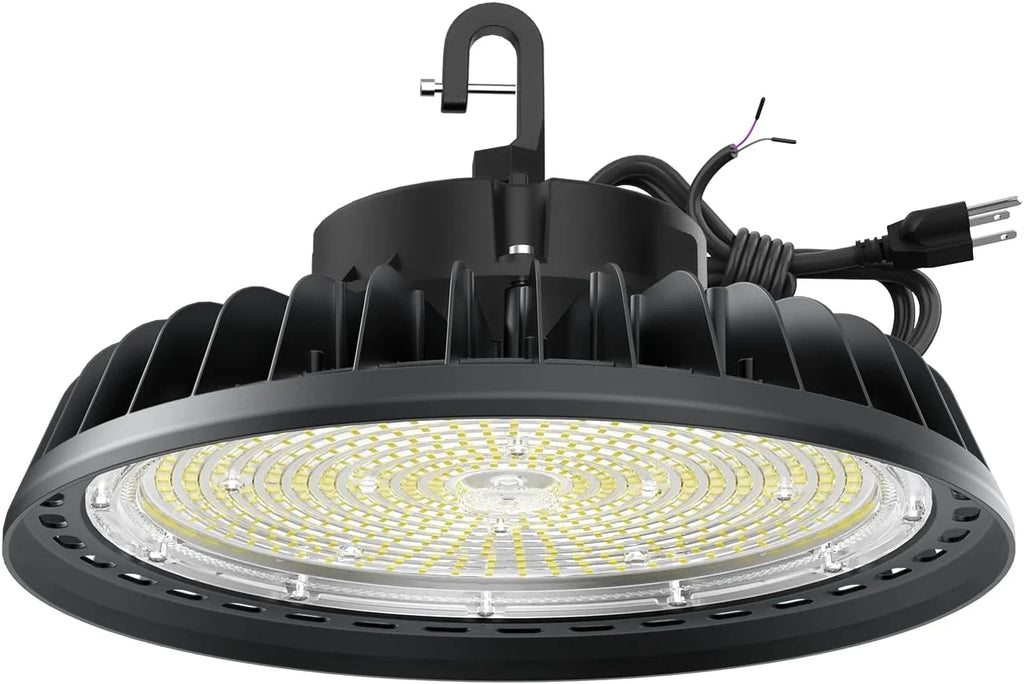 G GJIA Adjustable UFO LED High Bay Light 400W 0-10V Dimmable